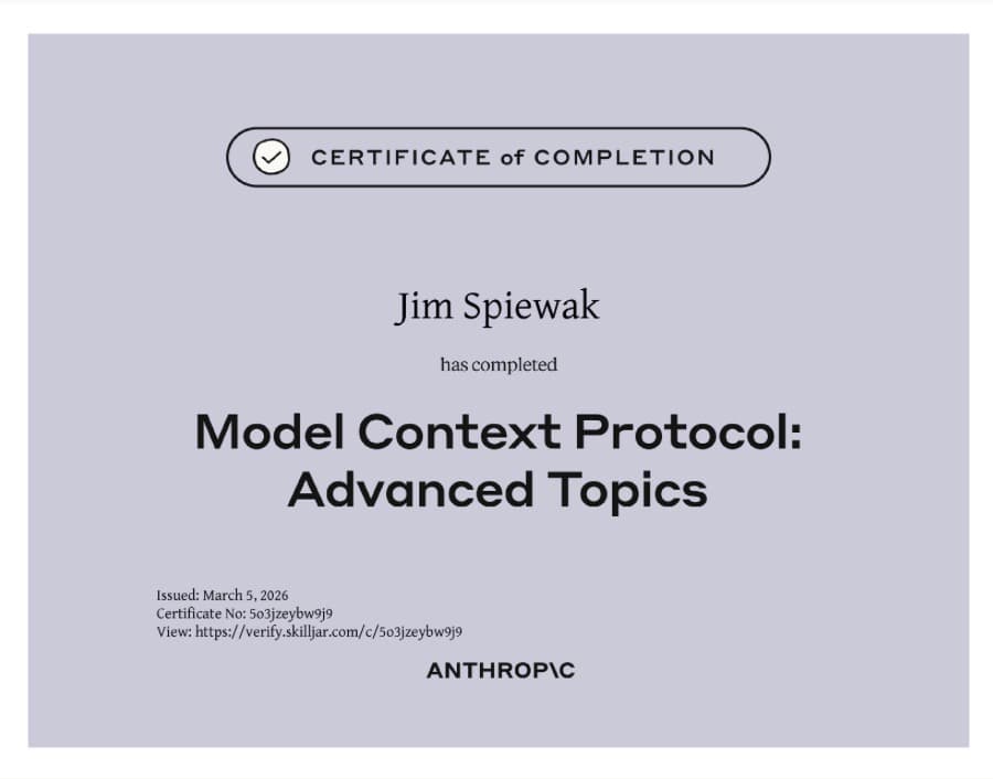 Model Context Protocol: Advanced Topics